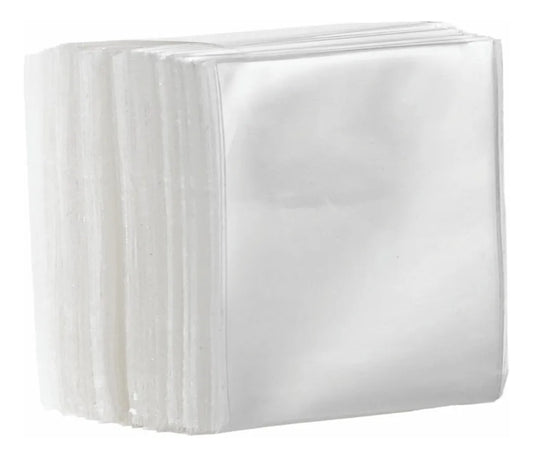 Folha de plástico Polipropileno 25x25 - Pacote 1Kg (aproximadamente 420 folhas)